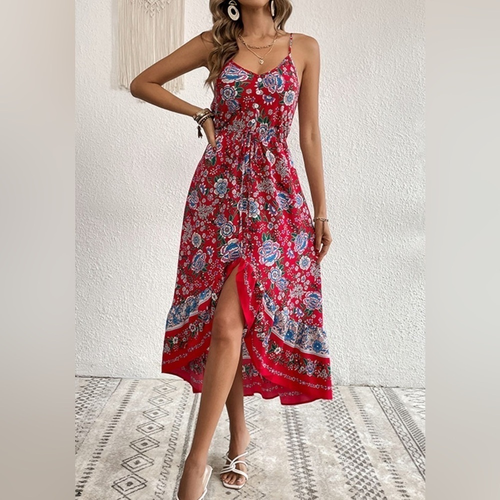 East Of Everything Boho High Low Dress
